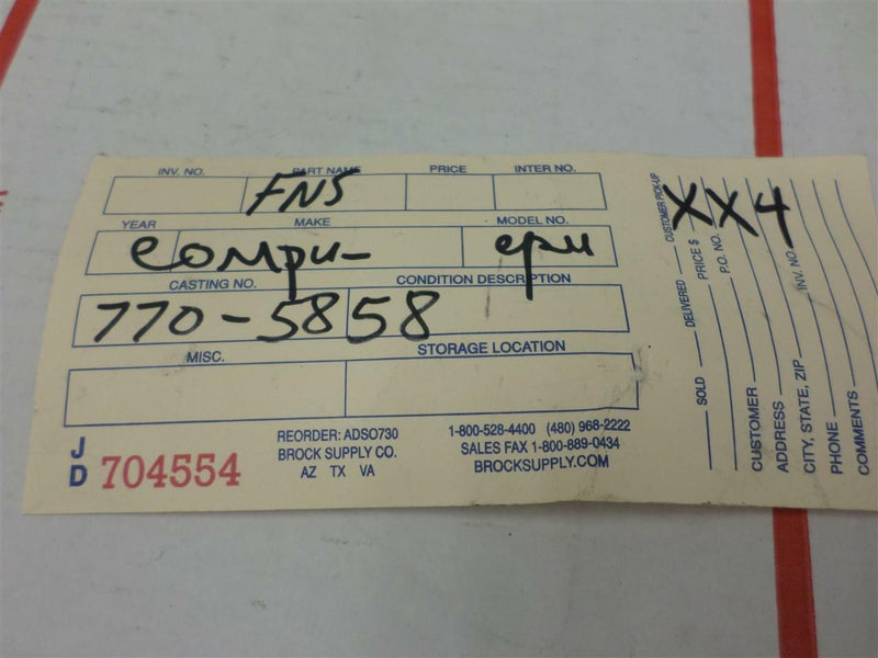 ABS Control Module Nissan Maxima 1997 1998 1999 47850-0L701
