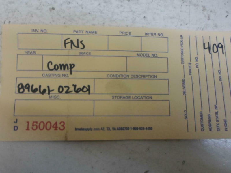 OEM Engine Computer Programmed Plug&Play Toyota Corolla 1999 89661-02601 Mt ECM