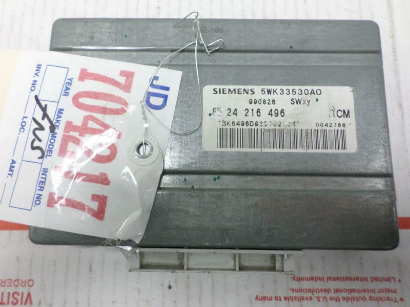 Transmission Control Module TCM TCU Saturn L Series 2000 2001 24216496