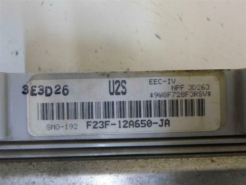 OEM Engine Computer Ford Tempo 1992 1993 1994 F23F-12A650-Ja U2S 3.0L PCM ECM