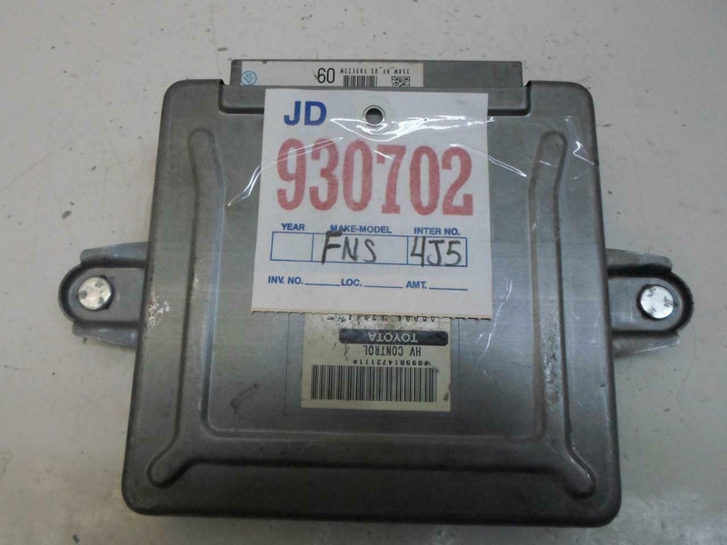 Hybrid Vehicle Control Module Toyota Prius 2006 2007 2008 2009 89981-47211