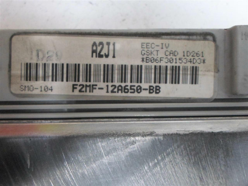 OEM Engine Computer Ford Crown Victoria 1992 F2Mf-12A650-Bb A2J1 PCM ECM ECU