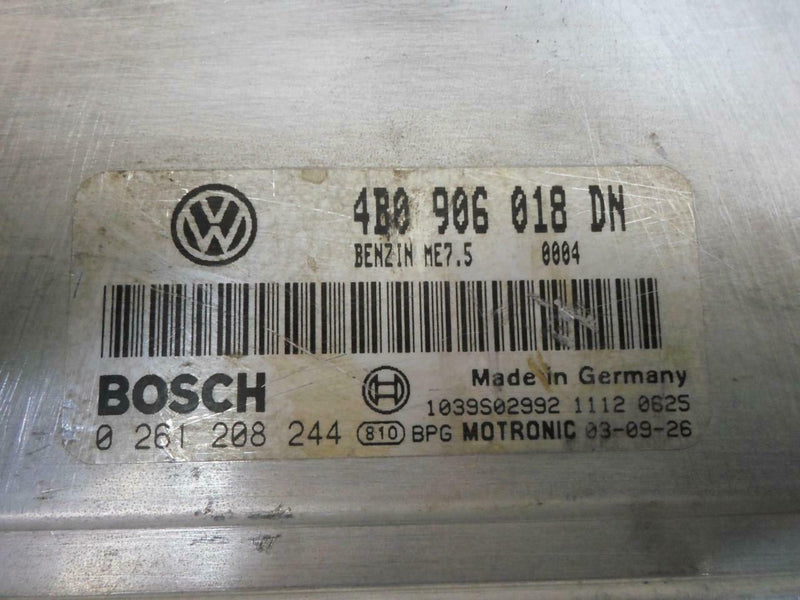 OEM Engine Computer Programmed Plug&Play Volkswagen Passat 2004 4B0906018Dn 1.8L