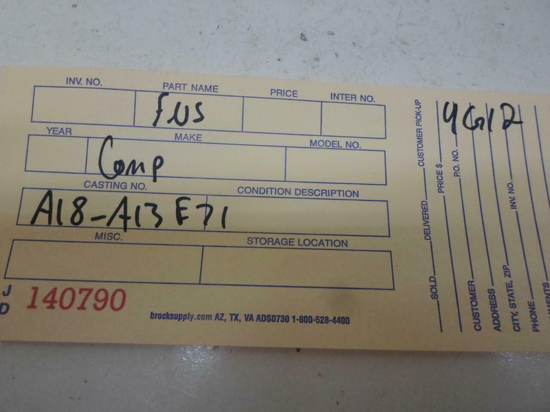 OEM Engine Computer Nissan Maxima 1989 A18-A13 E71 At ECM PCM ECU