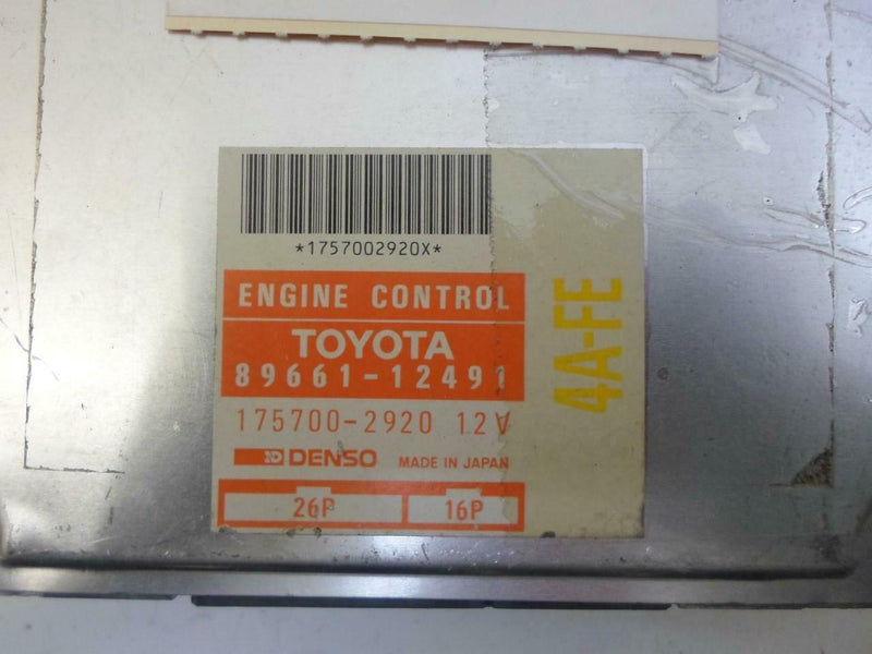 OEM Engine Computer Programmed Plug&Play Toyota Corolla 1991 1992 89661-12491