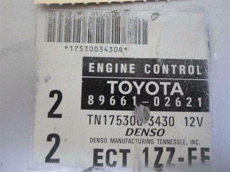 OEM Engine Computer Programmed Plug&Play Toyota Corolla 1999 2000 89661-02621 ECM