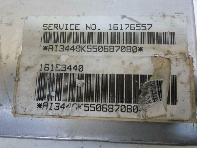Airbag Control Module Chevrolet Astro 1993 1994 1995 16176557