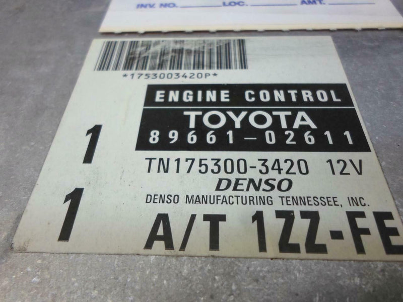 OEM Engine Computer Programmed Plug&Play Toyota Corolla 1999 2000 89661-02611 PCM