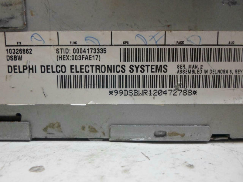 Communication Control Module Pontiac Montana 2002 10326862