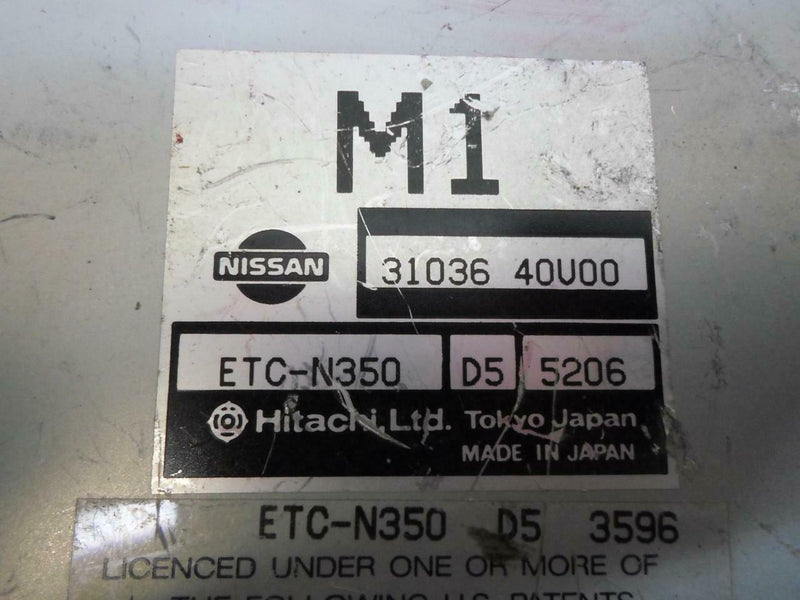 Transmission Control Module TCM TCU Nissan Maxima 1995 1996 31036 40U00