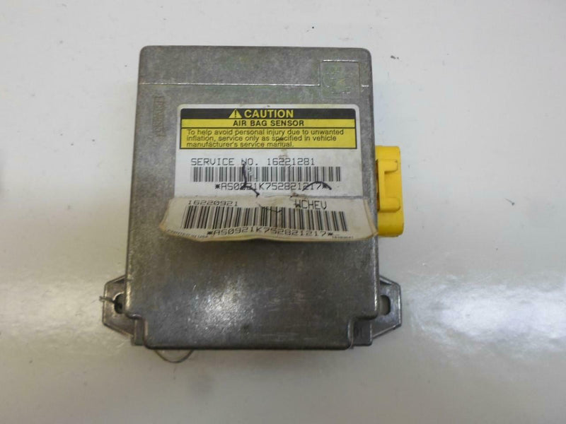 Airbag Control Module Chevrolet Lumina Car 1995 1996 16221281