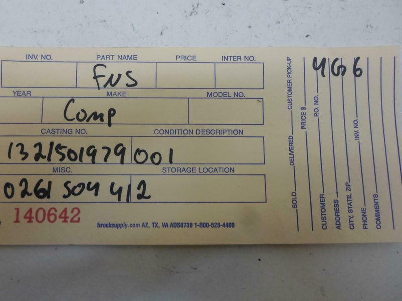 OEM Engine Computer Smart Fortwo 2008 A1321501979 ECM PCM ECU