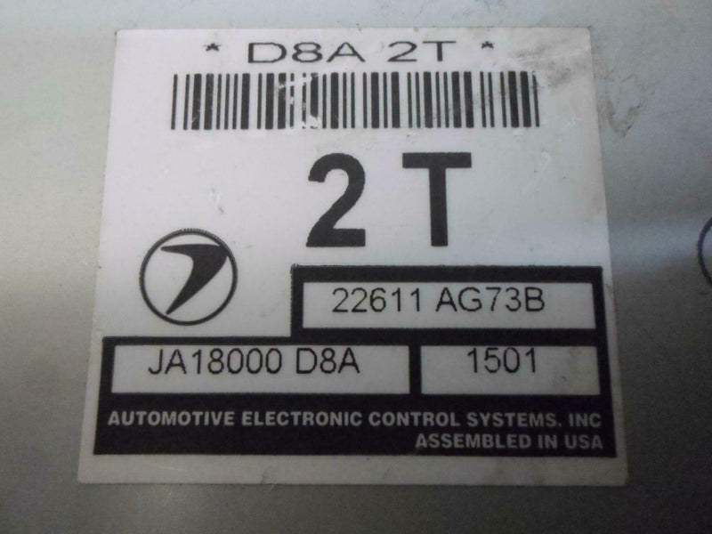 OEM Engine Computer Subaru Legacy 2000 22611 Ag73B ECM PCM ECU