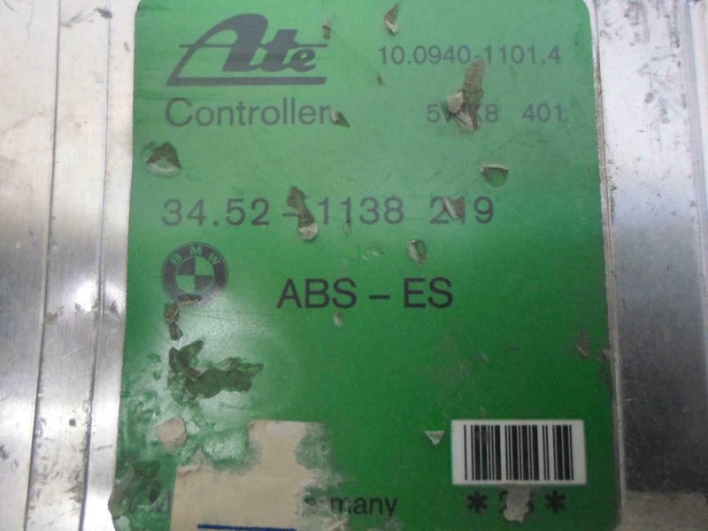 ABS Control Module BMW 320I 1992 1993 1994 1995 1 138 219