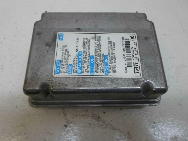 Airbag Control Module Honda Accord 2005 77960-Sdn-C122-M1