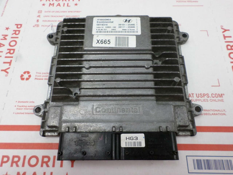 OEM Engine Computer Hyundai Sonata 2011 39111-2G665 39101-2G665 2.4L ECM