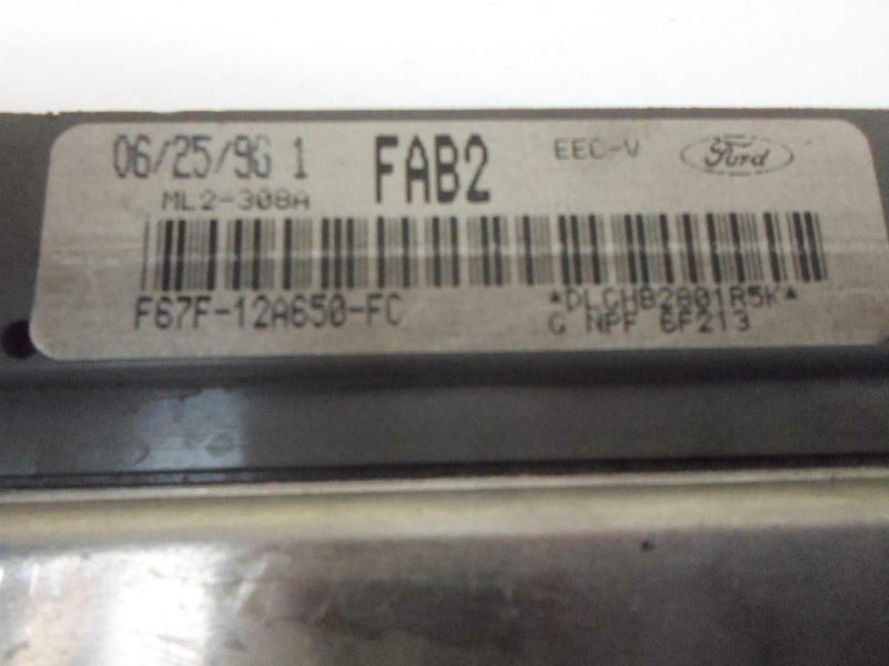 OEM Engine Computer Programmed/Flashed 1996 Ford Explorer F67F-12A650-Fc Fab2 4.0L