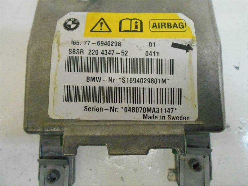 Airbag Control Module BMW 525I 2004 2005 2006 2007 6940298