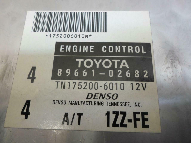 OEM Engine Computer Programmed Plug&Play Toyota Corolla 2000 89661-02682 PCM ECU