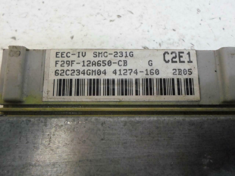 OEM Engine Computer Ford Aerostar 1992 F29F-12A650-Cb C2E1 3.0L At ECM PCM ECU