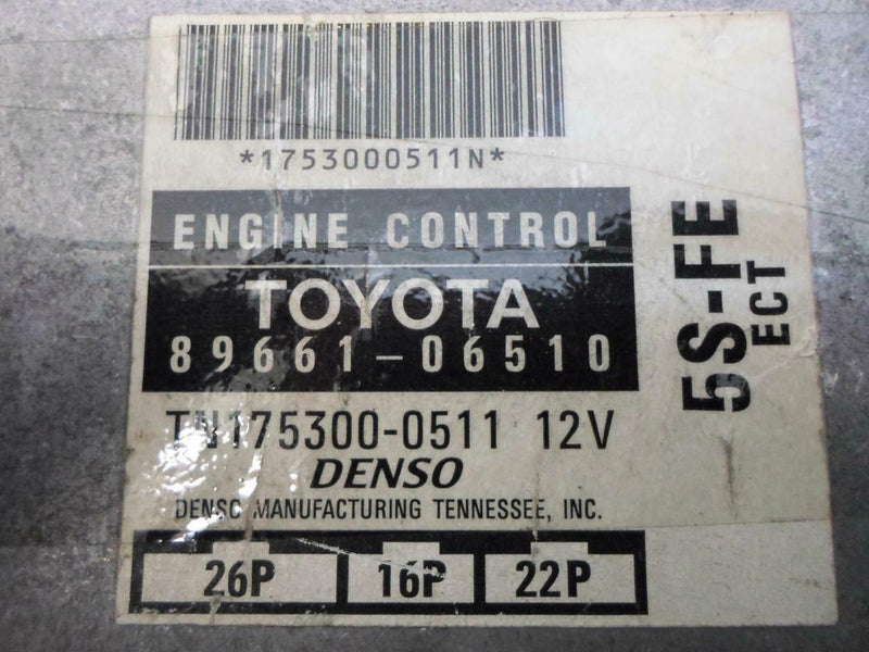 OEM Engine Computer Programmed Plug&Play Toyota Camry 1998 89661-06510 PCM ECU