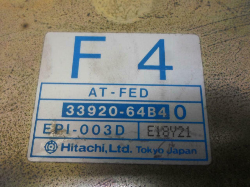 OEM Engine Computer Suzuki Swift 1989 33920-64B40 At ECM PCM ECU