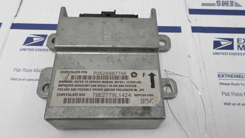 Airbag Control Module Dodge Neon 2000 P05269877Ae 2.0L