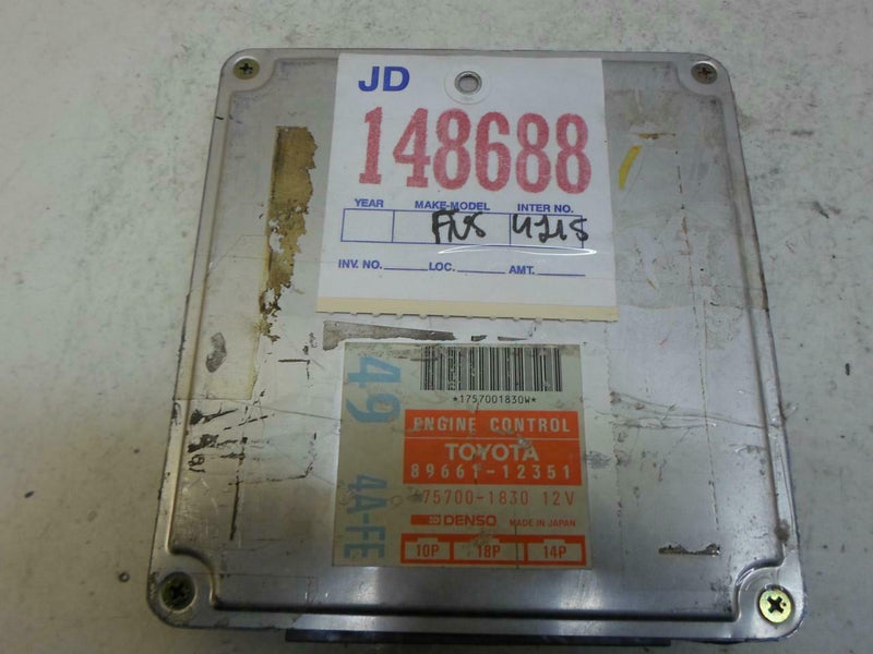 OEM Engine Computer Geo Prizm 1989 1990 89661-12351 PCM ECM ECU