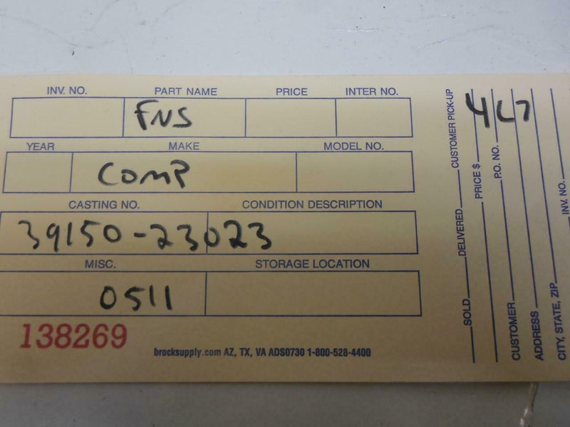 OEM Engine Computer Hyundai Elantra 2007 2008 2009 2010 39150-23023 ECM PCM ECU