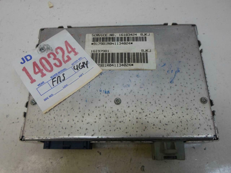 ABS Control Module Oldsmobile Ciera 1994 16183424