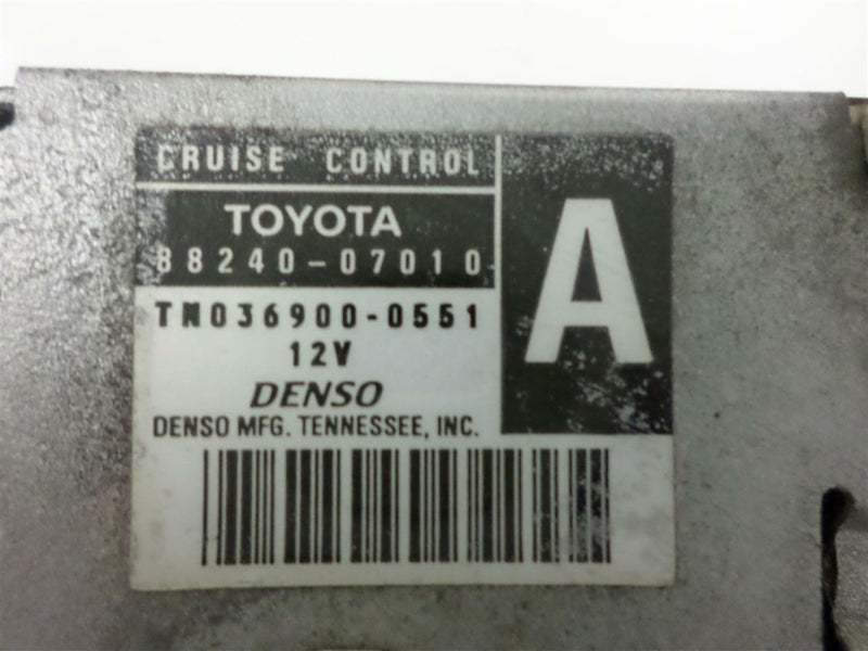 Cruise Control Module Toyota Avalon 1997 88240-07010