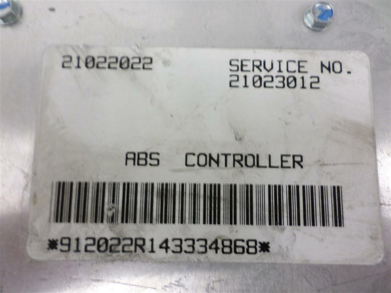 ABS Control Module Saturn S Series 2000 21022022 21023012