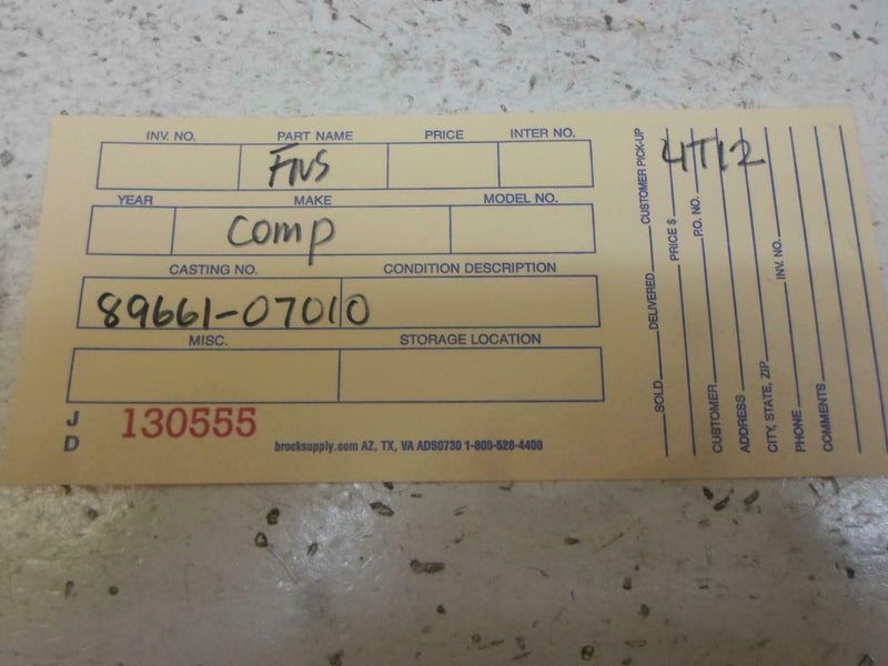 OEM Engine Computer Programmed Plug&Play Toyota Avalon 1995 89661-07010 PCM ECM