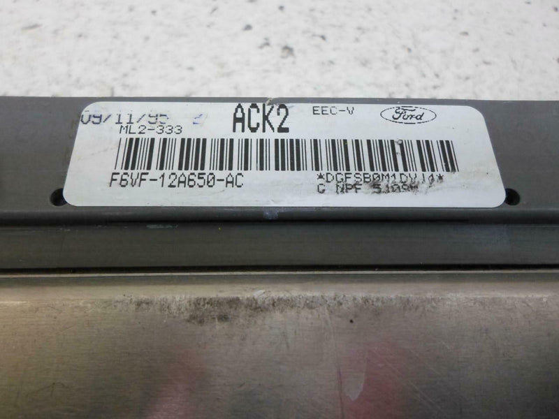 OEM Engine Computer Programmed/Updated Lincoln Town Car 1996 F6Vf-12A650-Ac Ack2 ECM