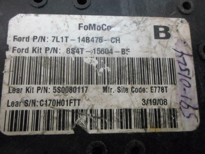 Multifunction Control Module Ford Taurus 2008 2009 7L1T-14B476-Ch