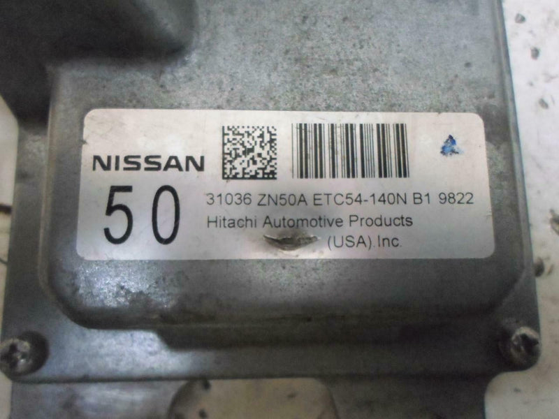 Transmission Control Module TCM TCU Nissan Altima 2009 31036 Zn50A 2.5L