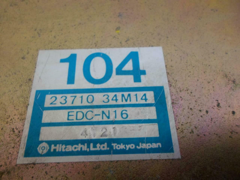 OEM Engine Computer Nissan Sentra 1985 23710 34M14 At ECM PCM ECU