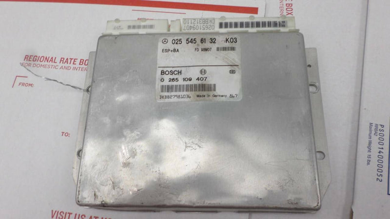 ABS Control Module Mercedes-Benz W208 CLK430 1998 1999 2000 0255456132