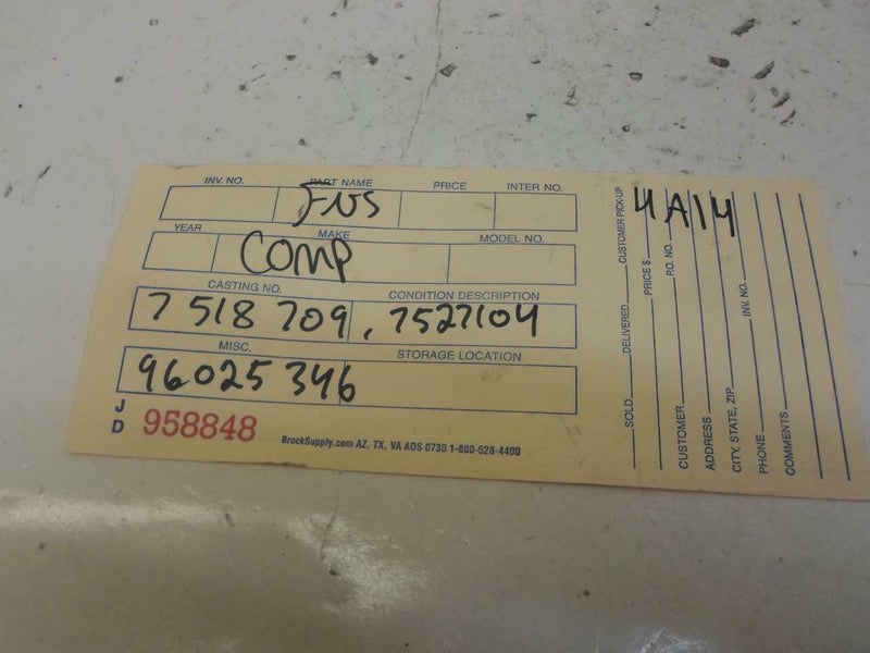 Transmission Control Module TCM TCU BMW E46 3-Series 325I 2003 7518709
