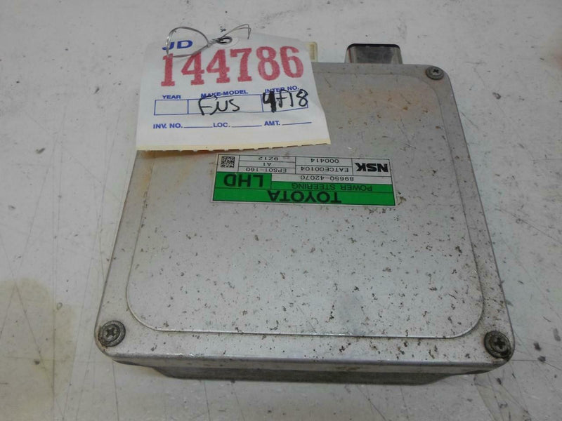 Steering Control Module Toyota Rav4 2009 2010 2011 2012 89650-42070