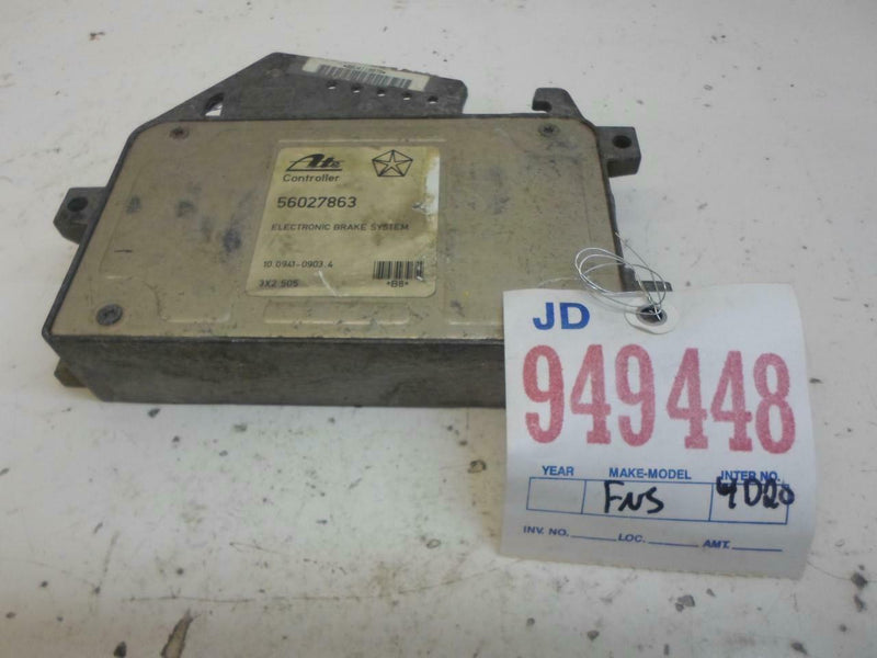 ABS Control Module Jeep Wrangler 1993 1994 1995 56027863