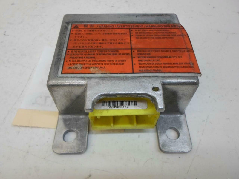 Airbag Control Module Nissan Altima 1998 1999 28556 9E010