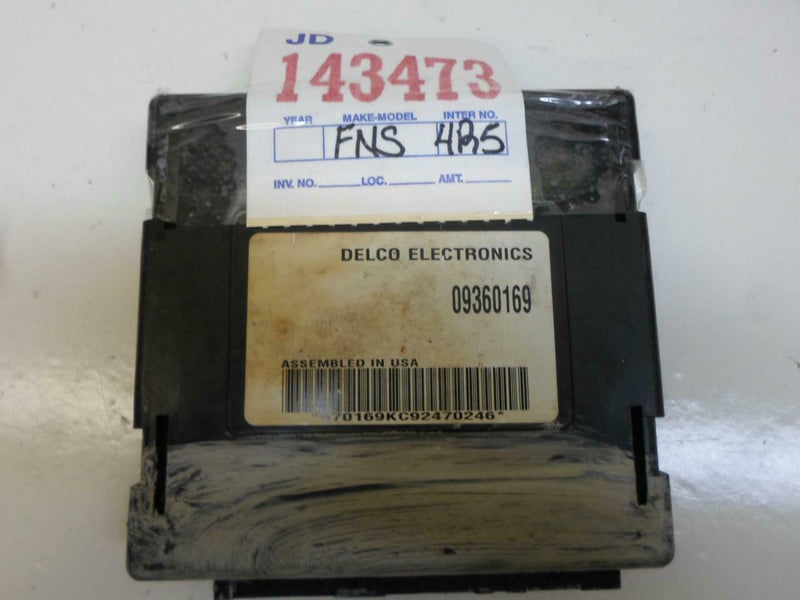 Body Control Module Chevrolet Malibu 2000 09360169 BCM BCU