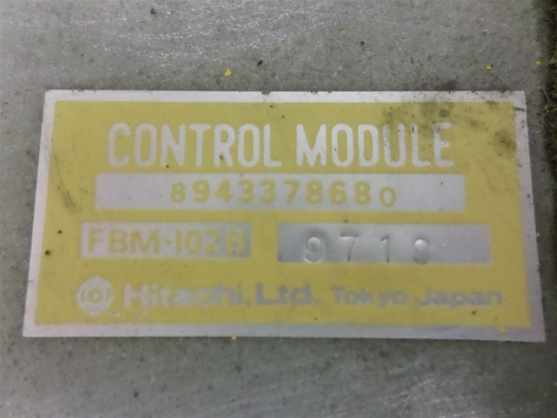 OEM Engine Computer Isuzu Amigo 1990 8943378680 PCM ECM ECU