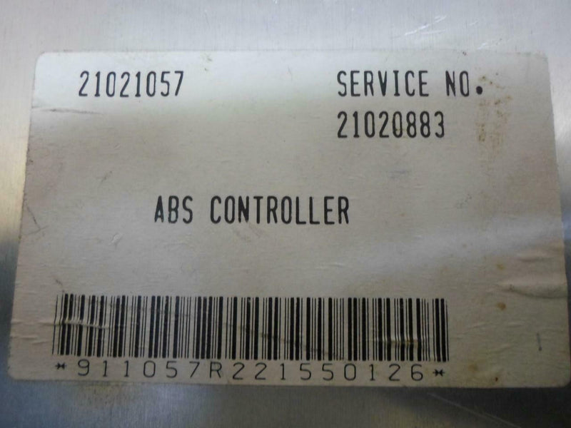 ABS Control Module Saturn S Series 1991 1992 21020883