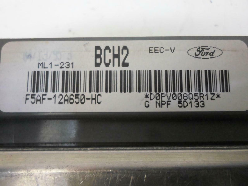 OEM Engine Computer Programmed/Updated Lincoln Town Car 1995 F5Af-12A650-Hc Bch2 ECM