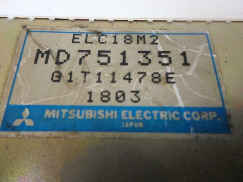 Transmission Control Module TCM TCU Mitsubishi Expo 1992 Md751351 1.8L