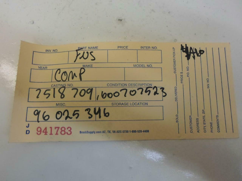 Transmission Control Module TCM TCU BMW E46 3-Series 325I 2003 7518709