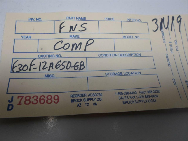 OEM Engine Computer for 1992, 1993, 1994 Lincoln Continental – F3OF-12A650-GB