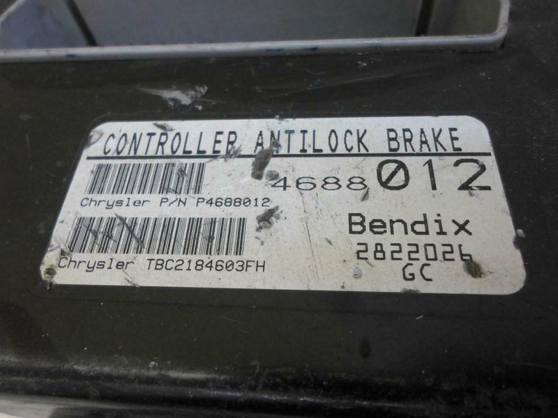 ABS Control Module Dodge Spirit 1994 1995 4688012